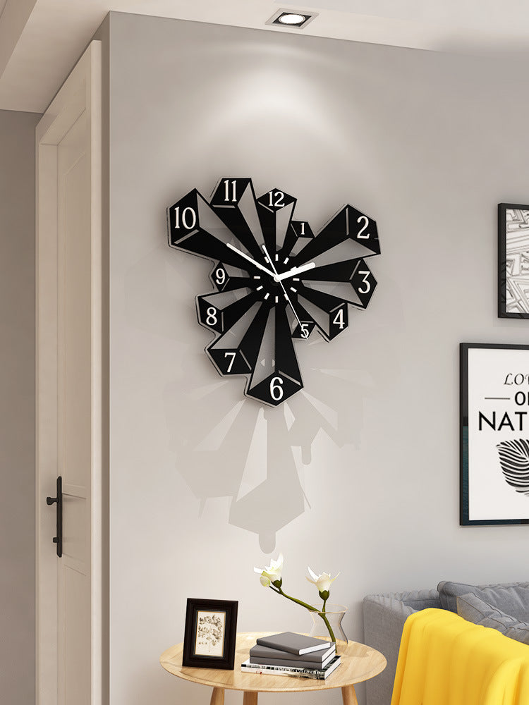 Accueil Mode Art Créatif Horloge De Personnalité Minimaliste Moderne