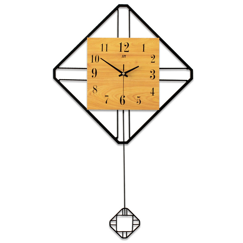 Horloge d'ambiance minimaliste moderne et créative