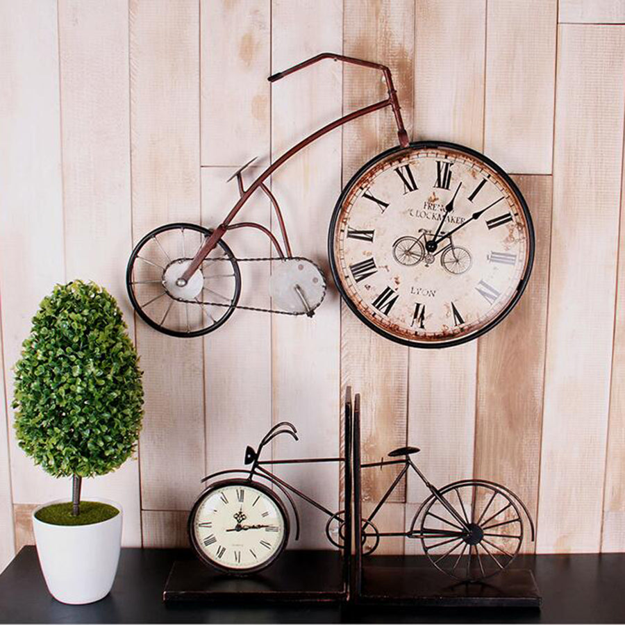 Horloge murale créative pour vélo